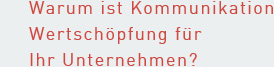 Warum ist Kommunikation